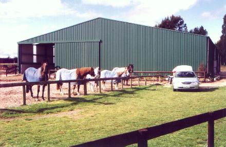 Steel Framed Sheds - Farming and Commercial