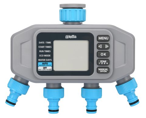 Wetta Professional 4-Valve Smart Compact Timer