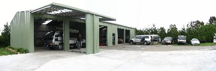 Steel Framed Sheds - Farming and Commercial